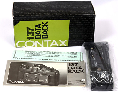Contax 137 Data Back for Contax 137 MD & 137 MA Cameras - Near