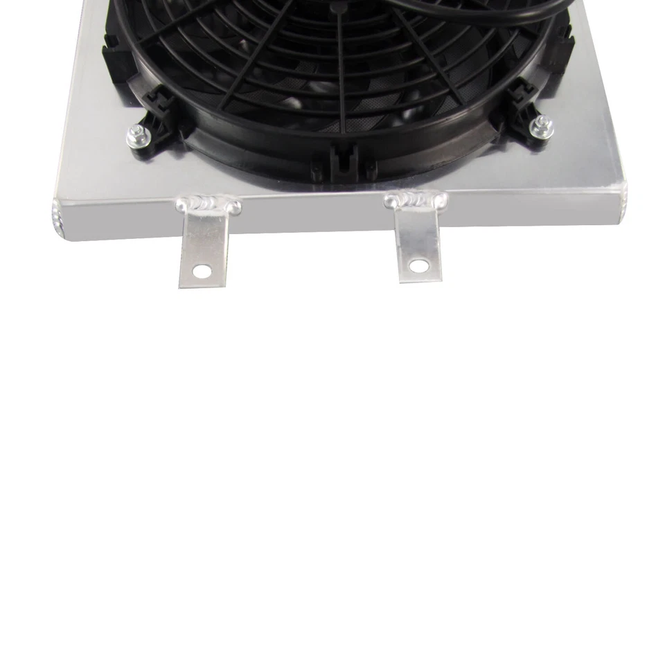 Aluminum Shroud Fan For 92-2000 Honda Civic DEL SOL EK D15 Integra EX GS Foto 4 de 4