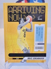 2023-24 Panini NBA Hoops Brice Sensabaugh Rookie Arriving Now #12 Utah Jazz RC