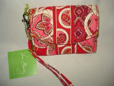 VERA BRADLEY *ROSY POSIES WRISTLET AUTHENTIC WALLET BRAND NEW SUPER SALE 