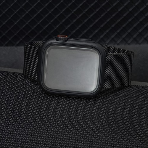 Parachute Buckle Mesh Band+Upgrade Ultra Case for Apple Watch 10 9 8 7 5 44/45mm - Zdjęcie 24 z 32