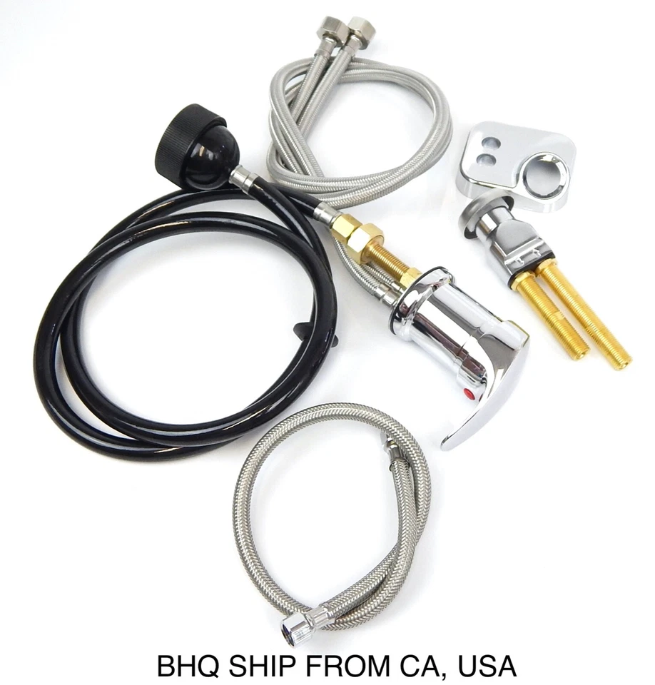 BEAUTY HEADQUARTERS Shampoo Bowl Faucet Complete Set