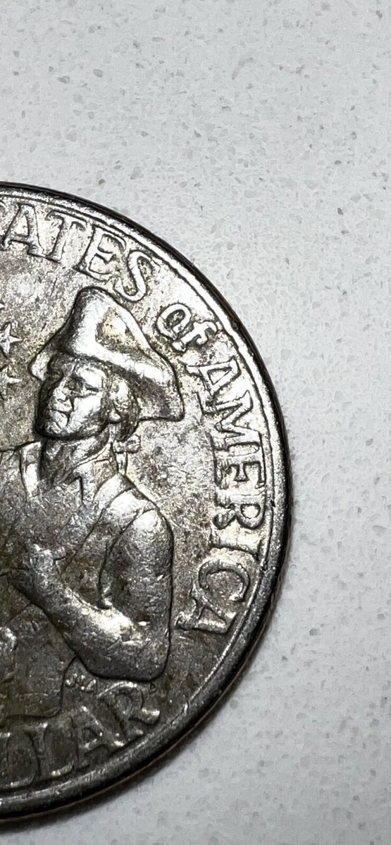 1976 bicentennial quarter filled d A&M touching | eBay