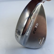 Cleveland CG15 Zip Grooves Satin Chrome 58 12 Bounce Wedge Steel Mens RH