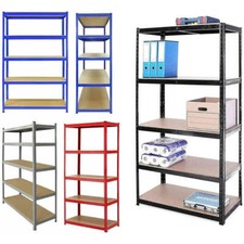 Shelving Unit for Garages and Sheds: 180x90x40cm Quick Assembly