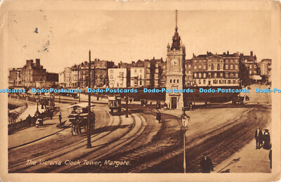 R460308 The Victoria Clock Tower Margate The Milton Bromo Series No 506 Woolston