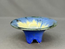 Fulper Pottery Blue & White Flambé 7 1/2  Fo...