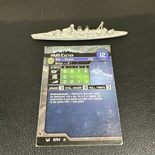 HMS Exeter Axis  Allies War at Sea 8/64 Cruiser