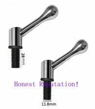 2PCS Bridgeport Part Head Milling Machine Table Lock Mill Bolt Handle M12 Thread