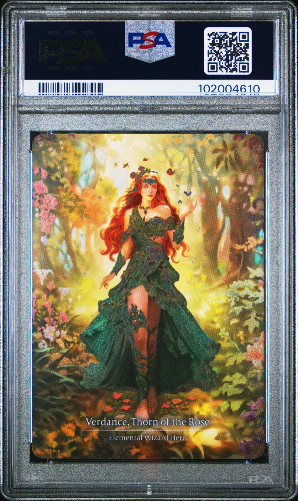 2024 FLESH AND BLOOD VERDANCE, THORN/ROSE MARVEL COLD FOIL PSA 10 CERT#102004610