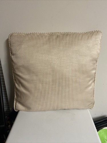 Satin Rib throw pillow handmade in usa for sofa chair - Picture 3 of 4