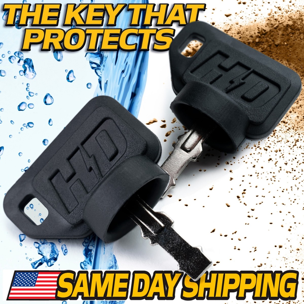 ちーちー 2) 1714054SM Ignition Switch Key fits Hurricane X3000 Z3000 FB2000
