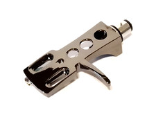 Technics SL-1200 MK3 Litz 5N Wired Black Chrome "Titanium" Turntable Headshell