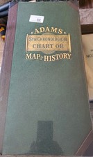NEW Adams Syn Chronological Chart or Map of H...