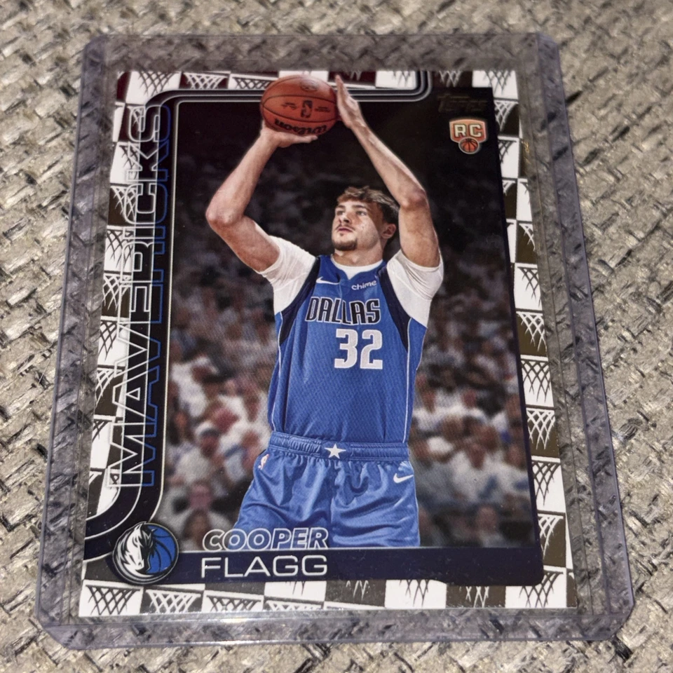 2025-26 Topps Basketball Cooper Flagg Tip Off Rookie Card Dallas Mavericks SP RC - Image 3 of 4