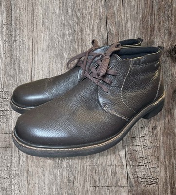 ECCO Men's Turn GTX Gore-Tex Lace-Up Chukka Boot - Brown Leather - 12