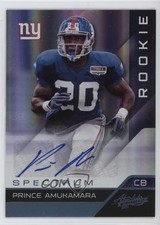 2011 Absolute Memorabilia Spectrum Platinum 22/25 Prince Amukamara #148 Auto k4s
