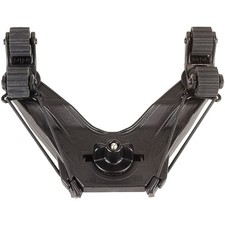 YakAttack DoubleHeader with Dual RotoGrip Paddle Holders  Offset Kayak Paddle H