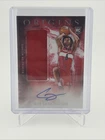 Bub Carrington 2024-25 Panini Origins RPA Auto Patch RC Wizards #RJA-CCW Rookie