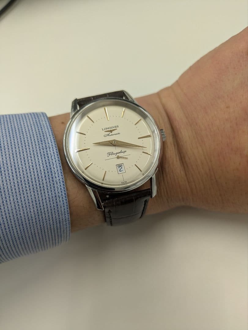 Longines Flagship Heritage 38.5mm Watch Stainless Steel Dress Watch