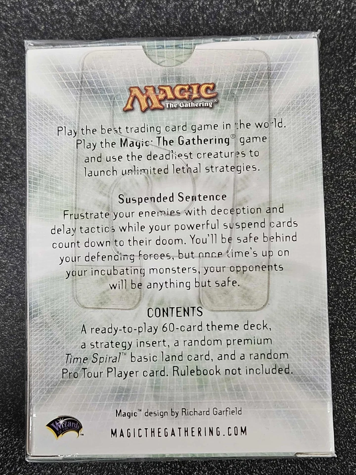 MTG - Future Sight - Suspended Sentence Theme Deck - New/Sealed - Free Shipping! - Image 2 of 2