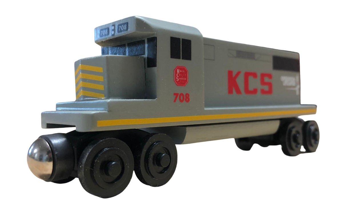 Wooden Whittle Shortline Railroad KCS Kansas City Southern EMD GP