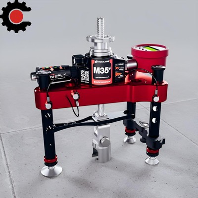 Hydrajaws M35+ Dual Lod Capacity Modular Pull Tester Kit Medium Bridge 14613 lbf