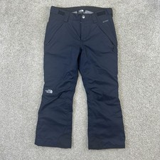 The North Face Snow Pants Girls M 10/12 Black HyVent EZ Grow Insulated Ski Pant