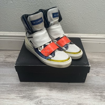 100% Authentic Raf Simons Space High Top Shoes Sneakers Size EU 41/US 8