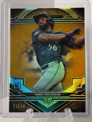 2024 Topps Triple Threads #167 Randy Arozarena Gold #d /99