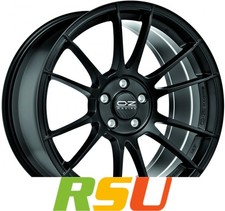 OZ Ultraleggera matt black 7x18" ET42 LK4 108 ML 75 Alufelgen 18 Zoll