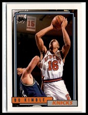 Bo Kimble 1992-93 Topps #310 New York Knicks
