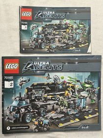 LEGO Ultra Agents Mission HQ (70165) 100% Complete W/ Minifigs & Instructions