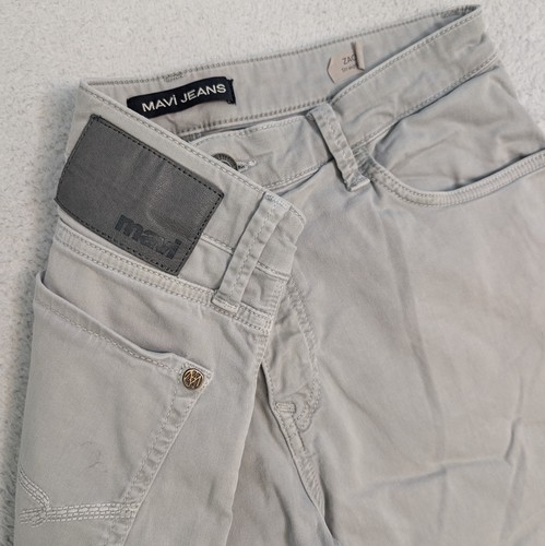 Mavi Jeans Men’s Size 34x30 Light Gray Zach Straight Leg 5 Pocket Pants Stretch