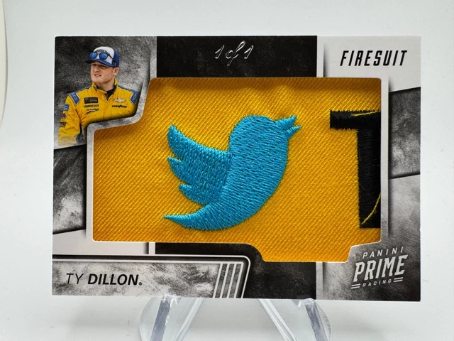 2023 PRIME Racing TY DILLON Prime Jumbo Firesuit Hersteller 1/1 Twitter Bird