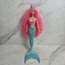 2002 Mermaid Fantasy Barbie Doll Mattel Damaged Tail