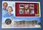 1997 Alderney £2 PNC. QEII Golden Wedding Anniv. 6 Guernsey Stamps. 3777.