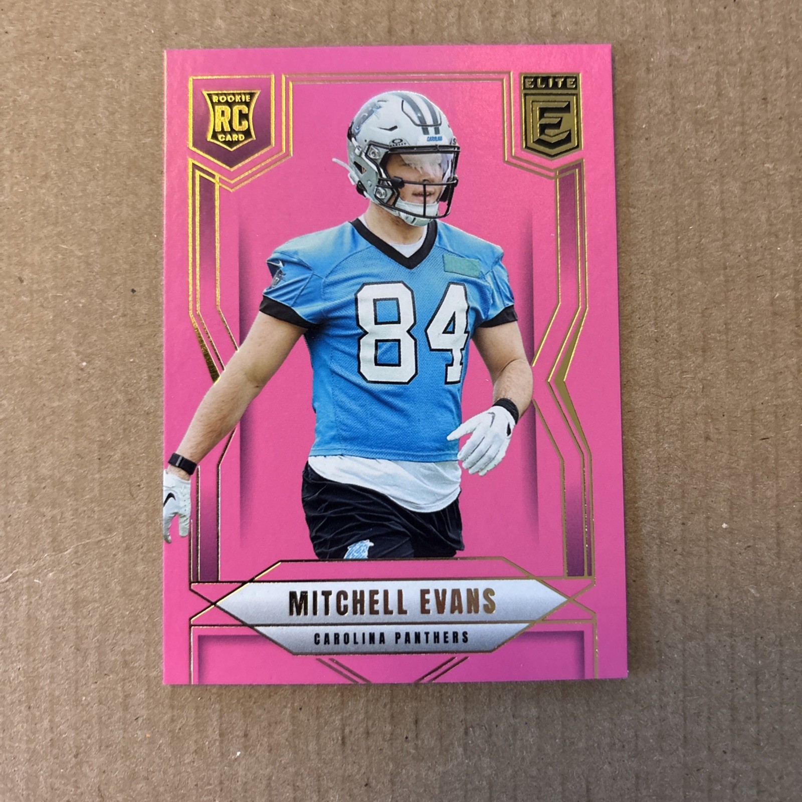 2025 Panini Donruss Elite - Rookies Mitchell Evans #194 Pink Ink (RC)