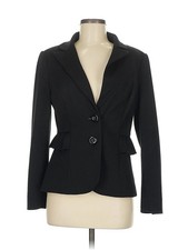 Kay Unger Women Black Blazer 8