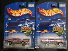 (2) Hot Wheels Oldsmobile Olds 442 2002 154 NEW 