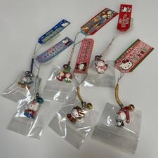 VTG Kochi Hello Kitty Strap Set 6pcs, Rare Souvenir, Used