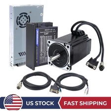 9Nm Nema34 Closed Loop Servo Stepper Motor 1275oz.in +Hybrid Servo Driver CL86T