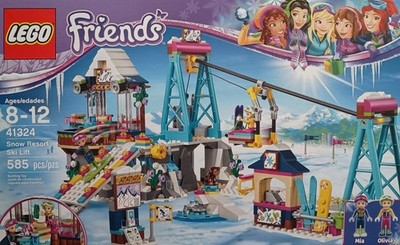 LEGO FRIENDS - Snow Resort Ski Lift (41324) - NEW & Retired, NO BOX