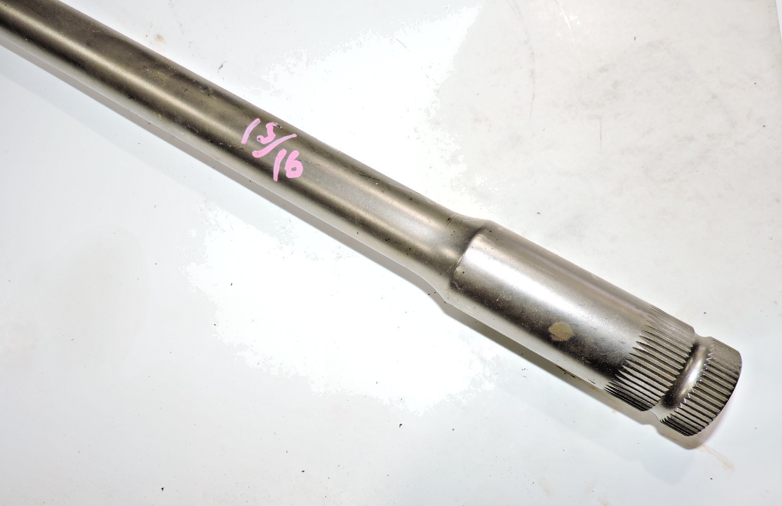 Steel sway bar 1 1/4" ends 15/16" diam. HOLLOW Schroeder Late Model NASCAR