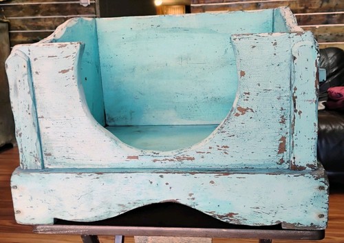 Pet Bed Antique Primitive Wood 