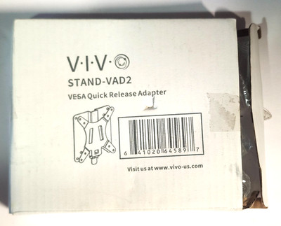 VIVO Adapter VESA Mount Quick Release Bracket Stand-VAD2   D-227