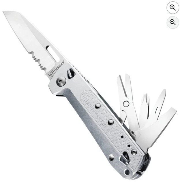 Leatherman Free K4X Multitool Modern Folding Knife Silver FREE INSURED POST