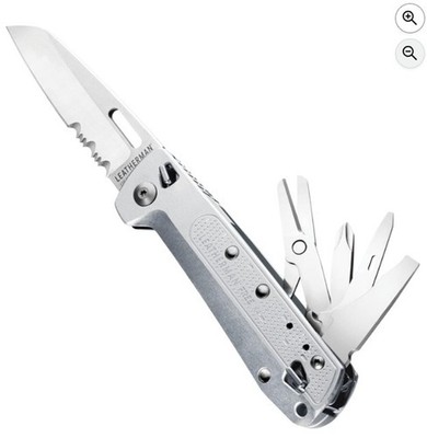 Leatherman Free K4X Multitool Modern Folding Knife Silver  FREE INSURED POST