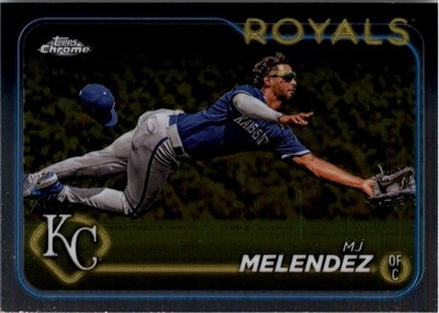 2024 Topps Chrome Baseball Card Pick (Base) 1-104