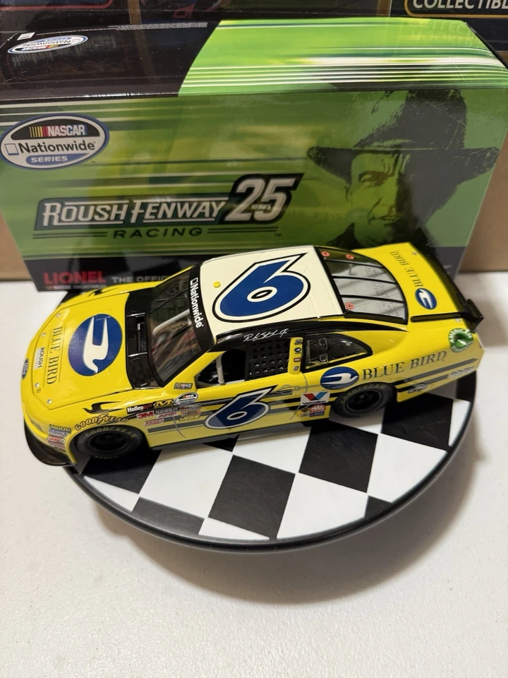 Ricky Stenhouse Jr #6 Blue Bird 1/24 2012 Nascar Diecast Foto 2 de 4